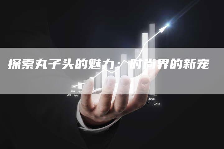 探索丸子头的魅力：时尚界的新宠