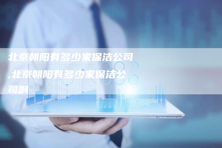 北京朝阳有多少家保洁公司,北京朝阳有多少家保洁公司啊