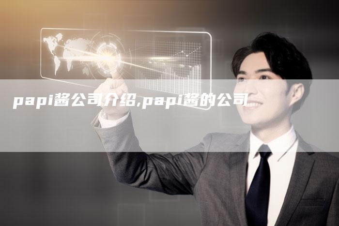 papi酱公司介绍,papi酱的公司
