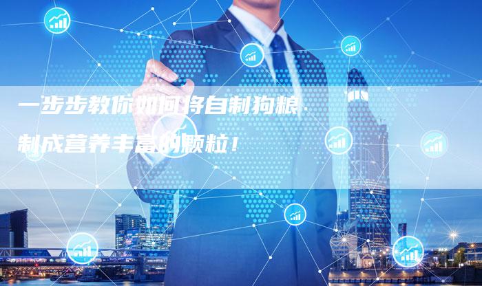 一步步教你如何将自制狗粮制成营养丰富的颗粒！