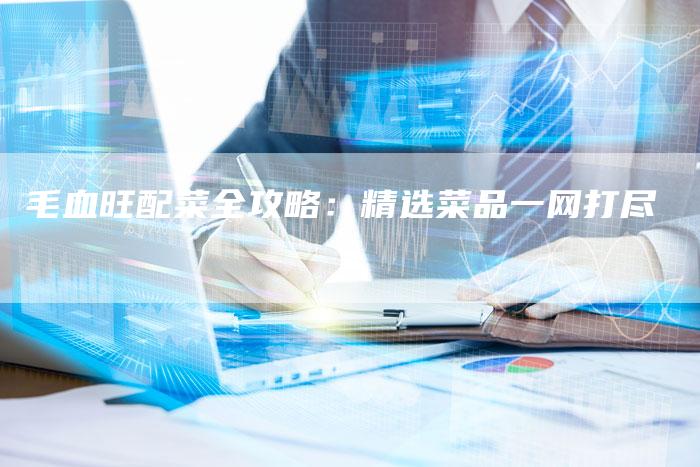 毛血旺配菜全攻略：精选菜品一网打尽