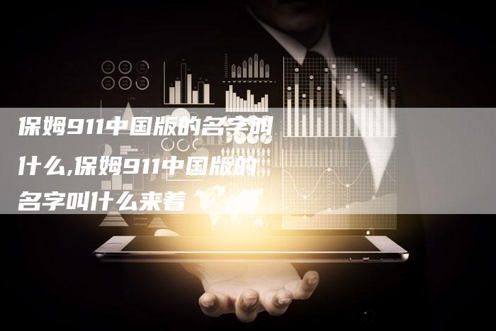 保姆911中国版的名字叫什么,保姆911中国版的名字叫什么来着