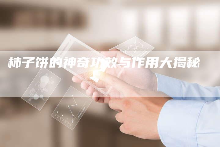 柿子饼的神奇功效与作用大揭秘